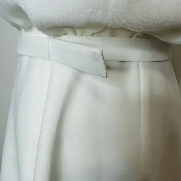 Amanda Uprichard Sullivan Feather-Trimmed Belted Minidress - Picture 12 of 14